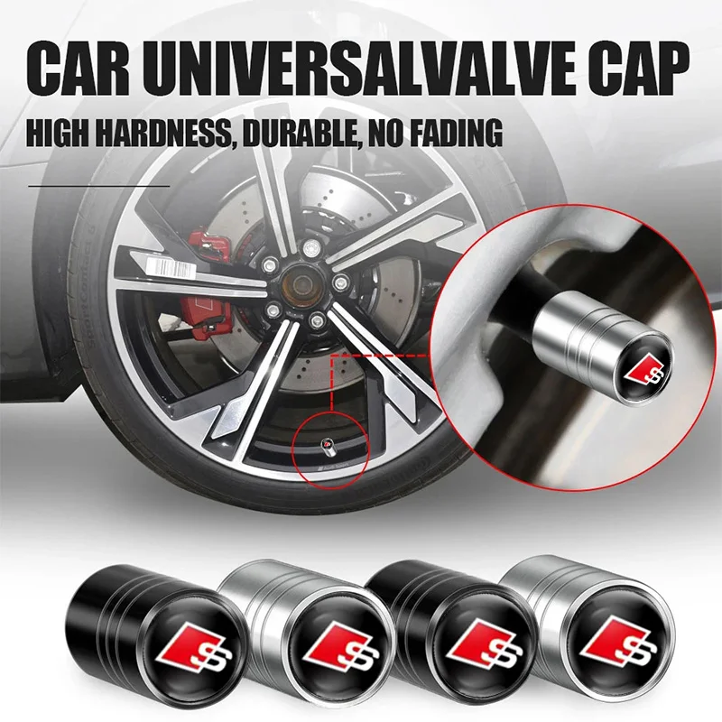 Car Wheel Tire Valve Caps Auto Logo Badge Tyre Rim Stem Covers For Audi Sline RS S TT A1 A2 A3 A4 A5 A6 A7 A8 8P B6 B7 B8 C5 C6
Car Wheel Tire Valve Caps Auto Logo Badge Tyre Rim Stem Covers For Audi Sline RS S TT A1 A2 A3 A4 A5 A6 A7 A8 8P B6 B7 B8 C5 C6