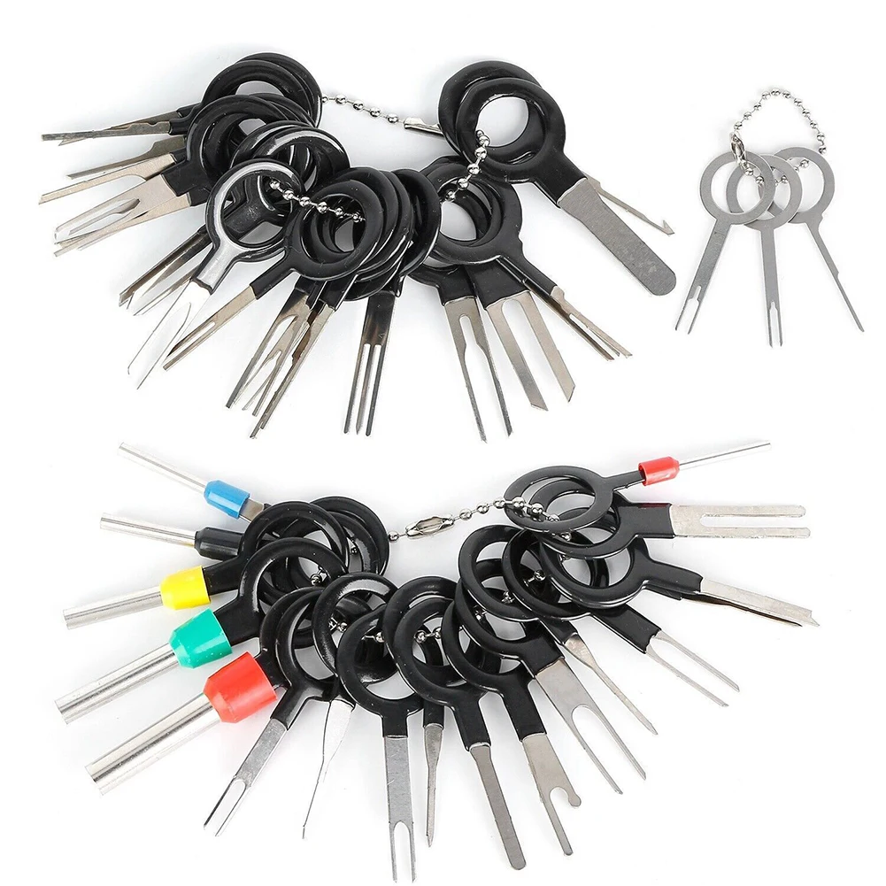 Electrical Connector Pin Removal Tool 41Pcs Set for Vehicles with Stainless Steel Tips and Secure Grip Handles
Electrical Connector Pin Removal Tool 41Pcs Set for Vehicles with Stainless Steel Tips and Secure Grip Handles