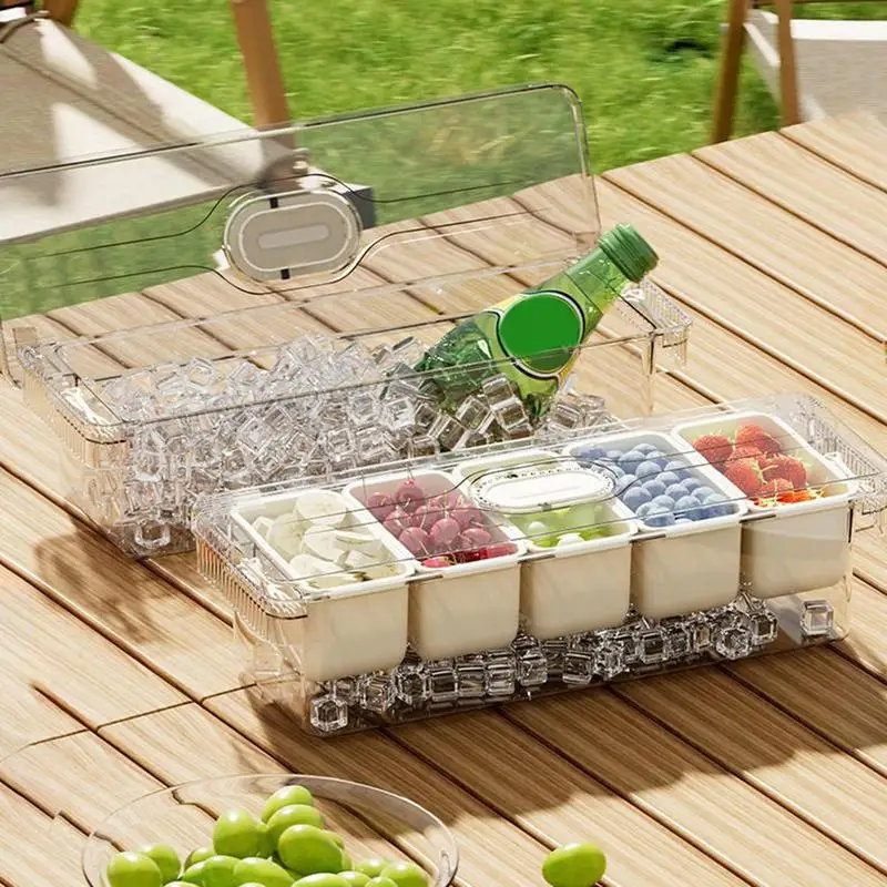 Seasoning Box Multifunctional Seasoning Containers 5 Compartments Reusable Kitchen Supplies Snack Organizer For Daily Use
Seasoning Box Multifunctional Seasoning Containers 5 Compartments Reusable Kitchen Supplies Snack Organizer For Daily Use