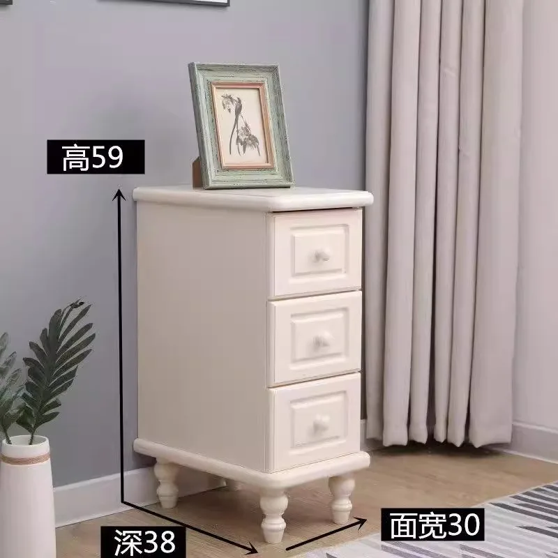 Solid wood simple modern bedside table Nordic bedroom simple multi-layer locker bedside narrow cabinet
Solid wood simple modern bedside table Nordic bedroom simple multi-layer locker bedside narrow cabinet