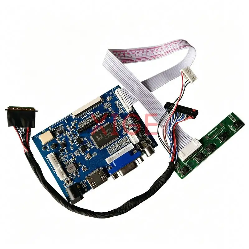 Controller Board Fit HSD101PHW1 M101NWN8 LP101WH1 HT101HD1 1366x768 Laptops Display Screen 1366*768 40-Pin LVDS HDMI+VGA+AV Kit
Controller Board Fit HSD101PHW1 M101NWN8 LP101WH1 HT101HD1 1366x768 Laptops Display Screen 1366*768 40-Pin LVDS HDMI+VGA+AV Kit