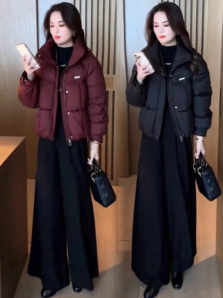 Winter Women's Cotton Jacket 2026 New Style Fashionable Popular Trendy Outerwear Coat Lady's Cotton Padded Coat Long Sleeve
Winter Women's Cotton Jacket 2026 New Style Fashionable Popular Trendy Outerwear Coat Lady's Cotton Padded Coat Long Sleeve