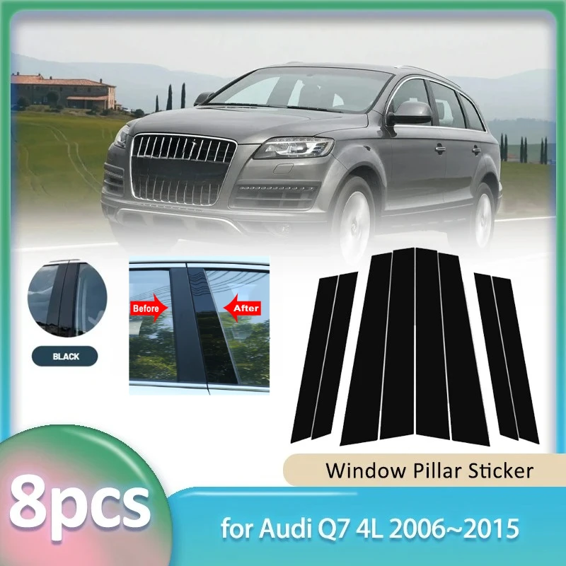 Window Trim Sticker for Audi Q7 4L 2006~2015 2007 BC Pillar Post Cover Door Decal Part Accessories Mid-Pillar Decoration Sticker
Window Trim Sticker for Audi Q7 4L 2006~2015 2007 BC Pillar Post Cover Door Decal Part Accessories Mid-Pillar Decoration Sticker