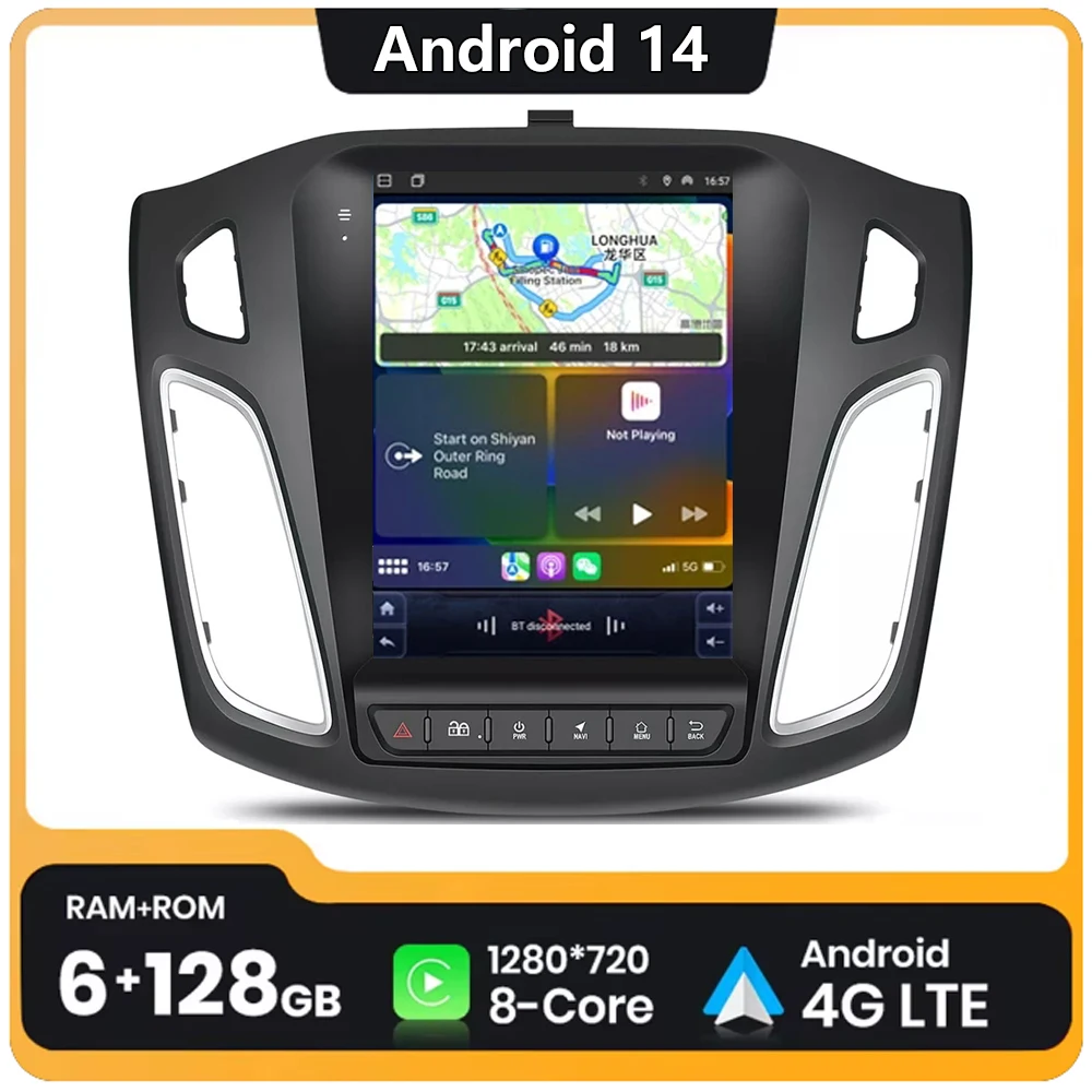2 Din 9.7" Android 14 Carplay Car Radio for Ford Focus 3 Mk 3 2011 2012 2013 - 2019 Multimedia Player 2Din GPS Navi Auto Stereo
2 Din 9.7" Android 14 Carplay Car Radio for Ford Focus 3 Mk 3 2011 2012 2013 - 2019 Multimedia Player 2Din GPS Navi Auto Stereo