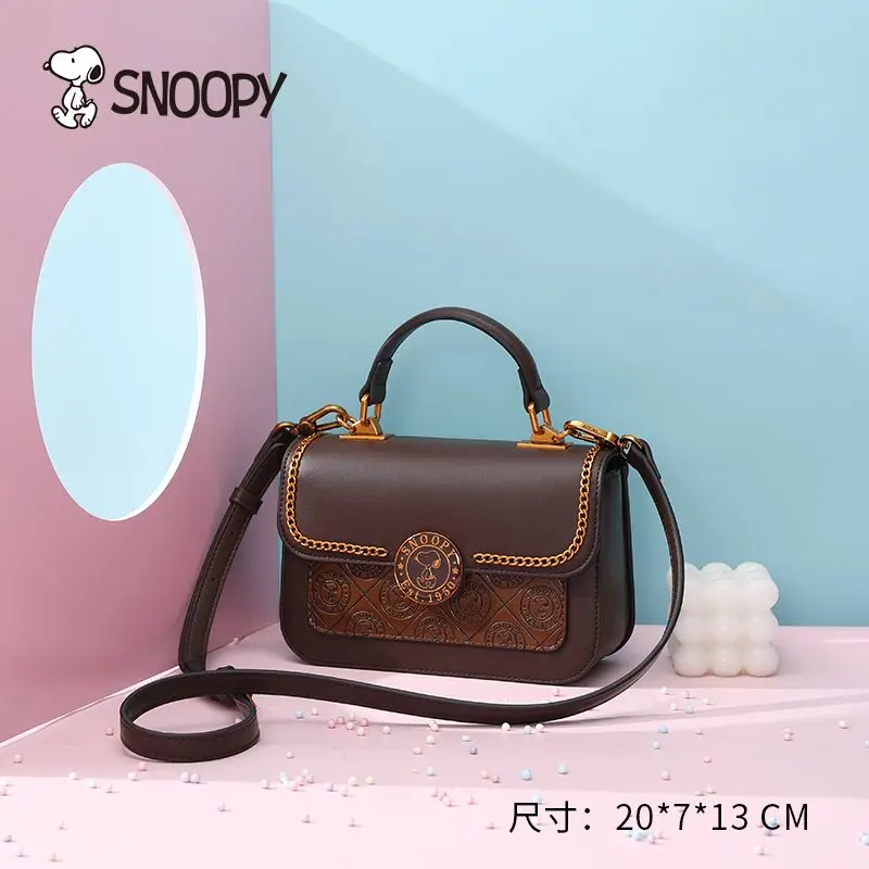 Snoopy cartoon cute handbag creative personalised girls commuting high-end vintage shoulder crossbody bag Christmas gift
Snoopy cartoon cute handbag creative personalised girls commuting high-end vintage shoulder crossbody bag Christmas gift