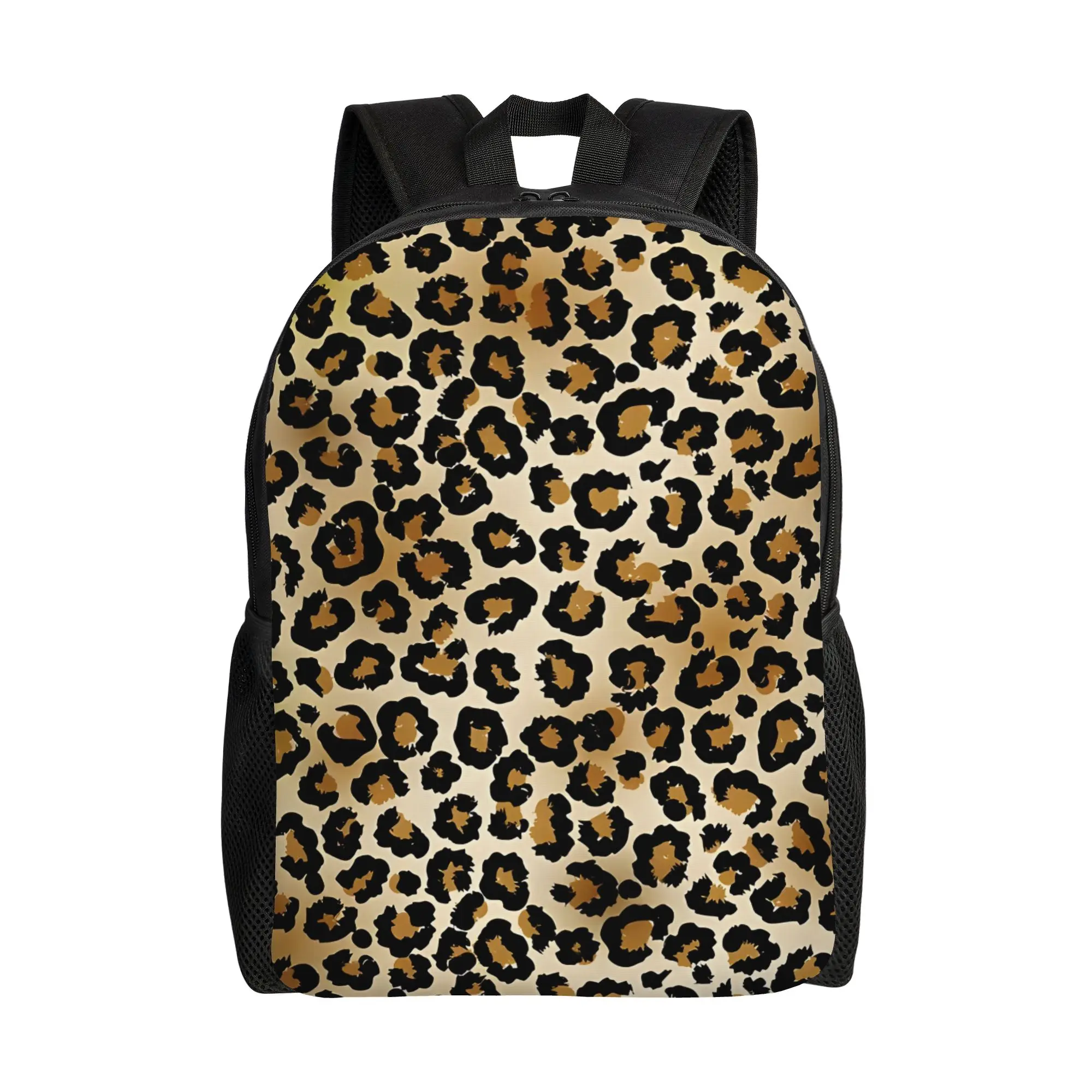 Back to school season Brown Leopard Print Knapsack Leopard Print College Student Fashion Backpack
Back to school season Brown Leopard Print Knapsack Leopard Print College Student Fashion Backpack