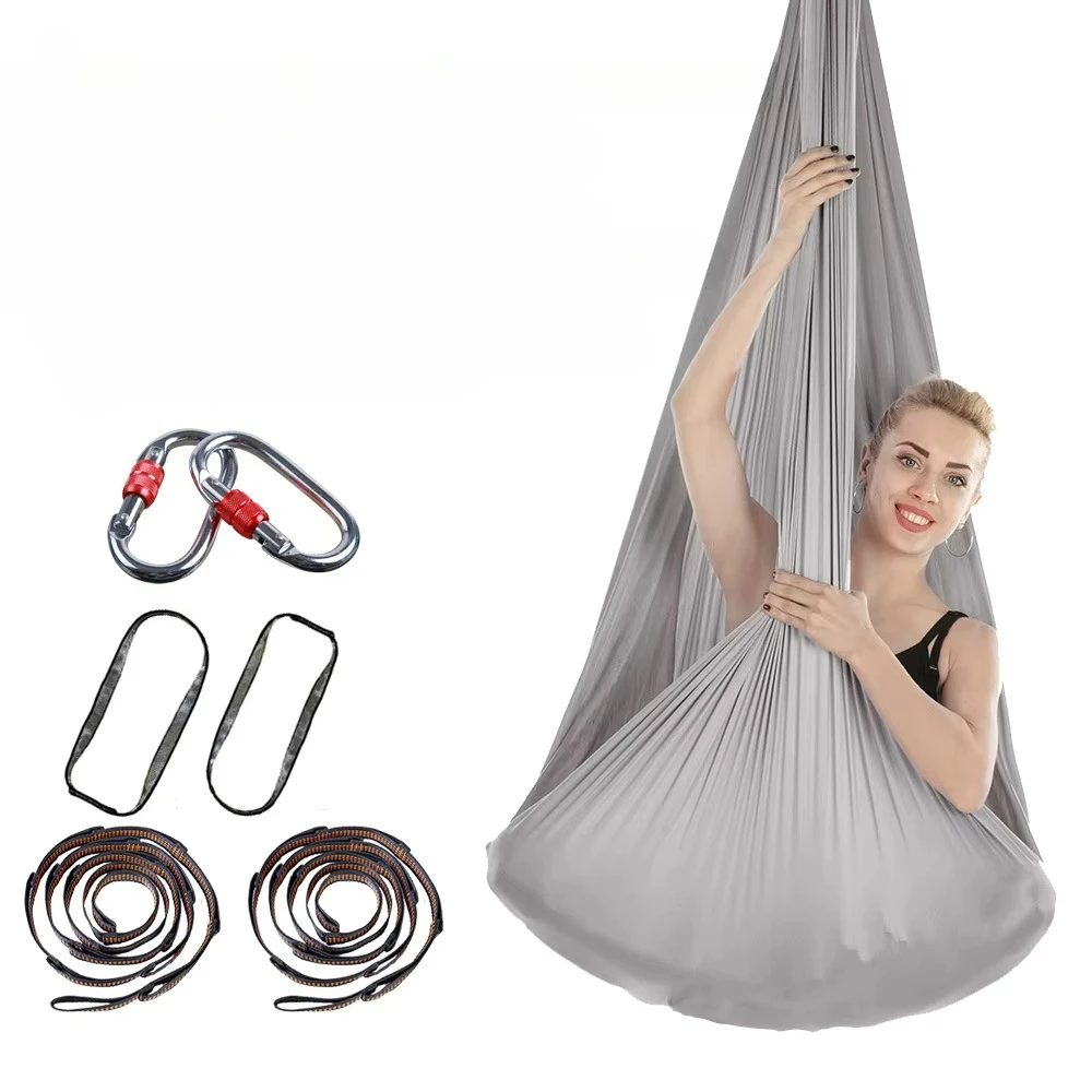 4m Easy Unknot Aerial Yoga Hammock With Extension Belt And Climbing Hook For Home Use And Gym Exercise Training Hot Sale
4m Easy Unknot Aerial Yoga Hammock With Extension Belt And Climbing Hook For Home Use And Gym Exercise Training Hot Sale
