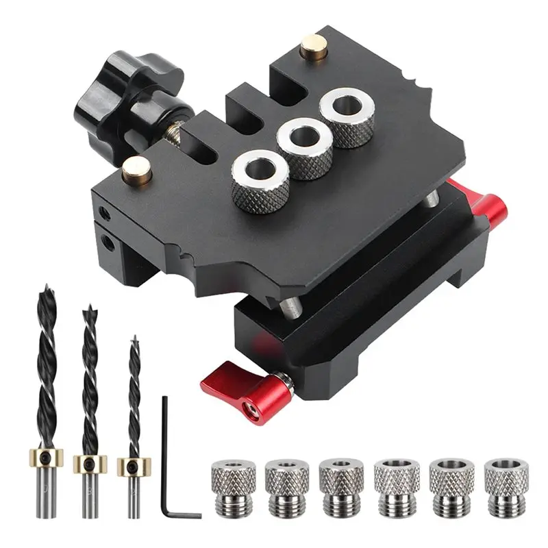 ALIM-Self Centering Patchwork Doweling Jig, Width Woodworking Joints Tool Drill Guides Locator, Wood Dowel Punch Locator
ALIM-Self Centering Patchwork Doweling Jig, Width Woodworking Joints Tool Drill Guides Locator, Wood Dowel Punch Locator
