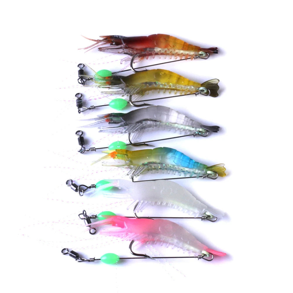 5 pcs Lure Baits Soft Shrimp Shape Reusable Long Term Fishing Tools Vivid Life Like Eco Material High Metal Hook Strong Suitable
5 pcs Lure Baits Soft Shrimp Shape Reusable Long Term Fishing Tools Vivid Life Like Eco Material High Metal Hook Strong Suitable