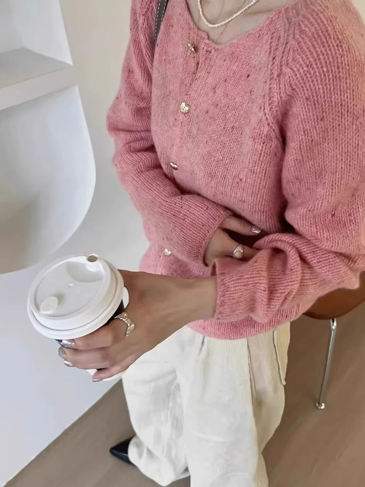 Ele Camere Open Cardigan Long Sve round Ne Pure Color Knitted Top Commute Anti-Aging Autumn Winter New Sle Outer...
Ele Camere Open Cardigan Long Sve round Ne Pure Color Knitted Top Commute Anti-Aging Autumn Winter New Sle Outer...