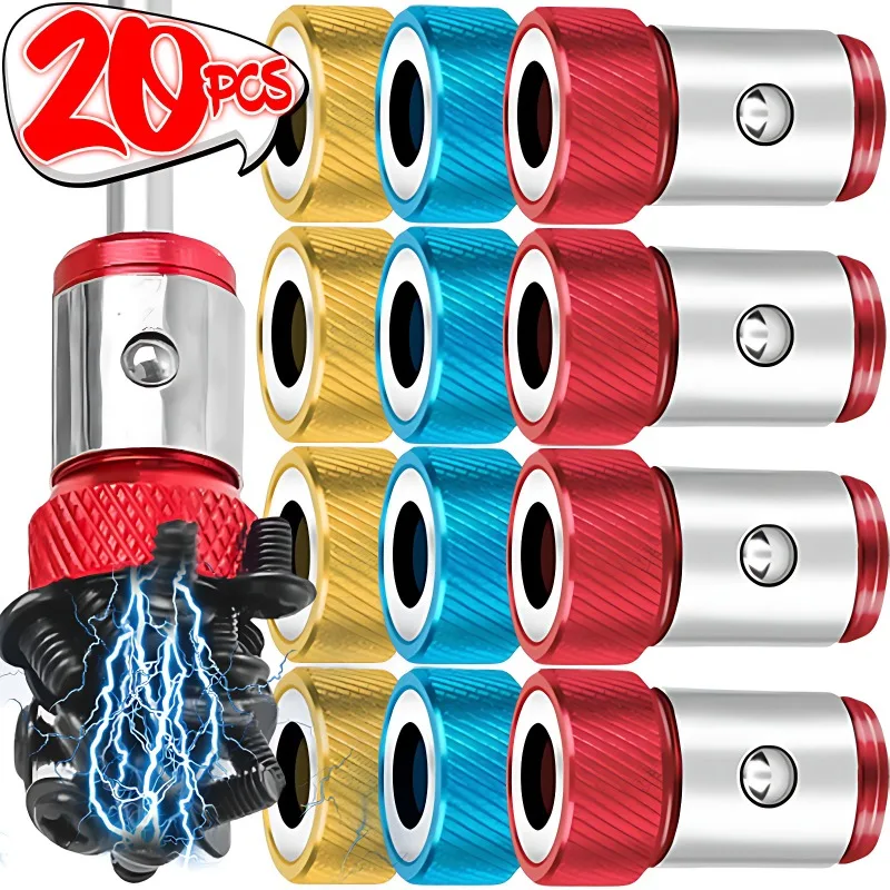 1/20PCS Magnetic Ring Cross Head Magnetic Ring Removable Screwdriver Bit Drill Holder Screw Driver Power Drill Tool Accessories
1/20PCS Magnetic Ring Cross Head Magnetic Ring Removable Screwdriver Bit Drill Holder Screw Driver Power Drill Tool Accessories