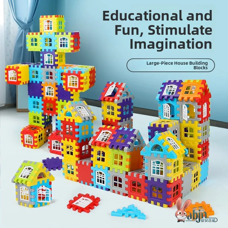 Educational Building Blocks Children's House Construction Assembly Puzzle Large Granular 3D Cubes 36 Years Old Boy Snap Together
Educational Building Blocks Children's House Construction Assembly Puzzle Large Granular 3D Cubes 36 Years Old Boy Snap Together