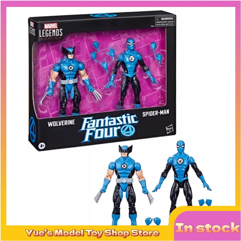【In Stock】Hasbro Marvel Fantastic Four Comics Wolverine and Spider-Man 6-inch Action Figure Animation Model Toy Collection Gift
【In Stock】Hasbro Marvel Fantastic Four Comics Wolverine and Spider-Man 6-inch Action Figure Animation Model Toy Collection Gift