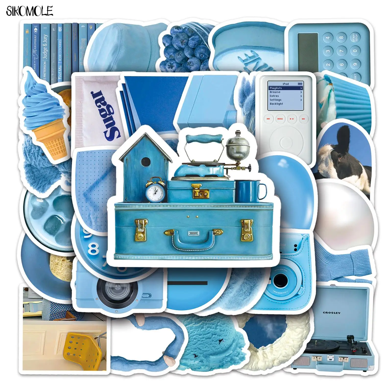 10/30/50pcs Cartoon Nordic Blue Series Stickers INS DIY Kid Toy Laptop Suitcase Skateboard Phone Guitar Decals Graffiti Sticker
10/30/50pcs Cartoon Nordic Blue Series Stickers INS DIY Kid Toy Laptop Suitcase Skateboard Phone Guitar Decals Graffiti Sticker