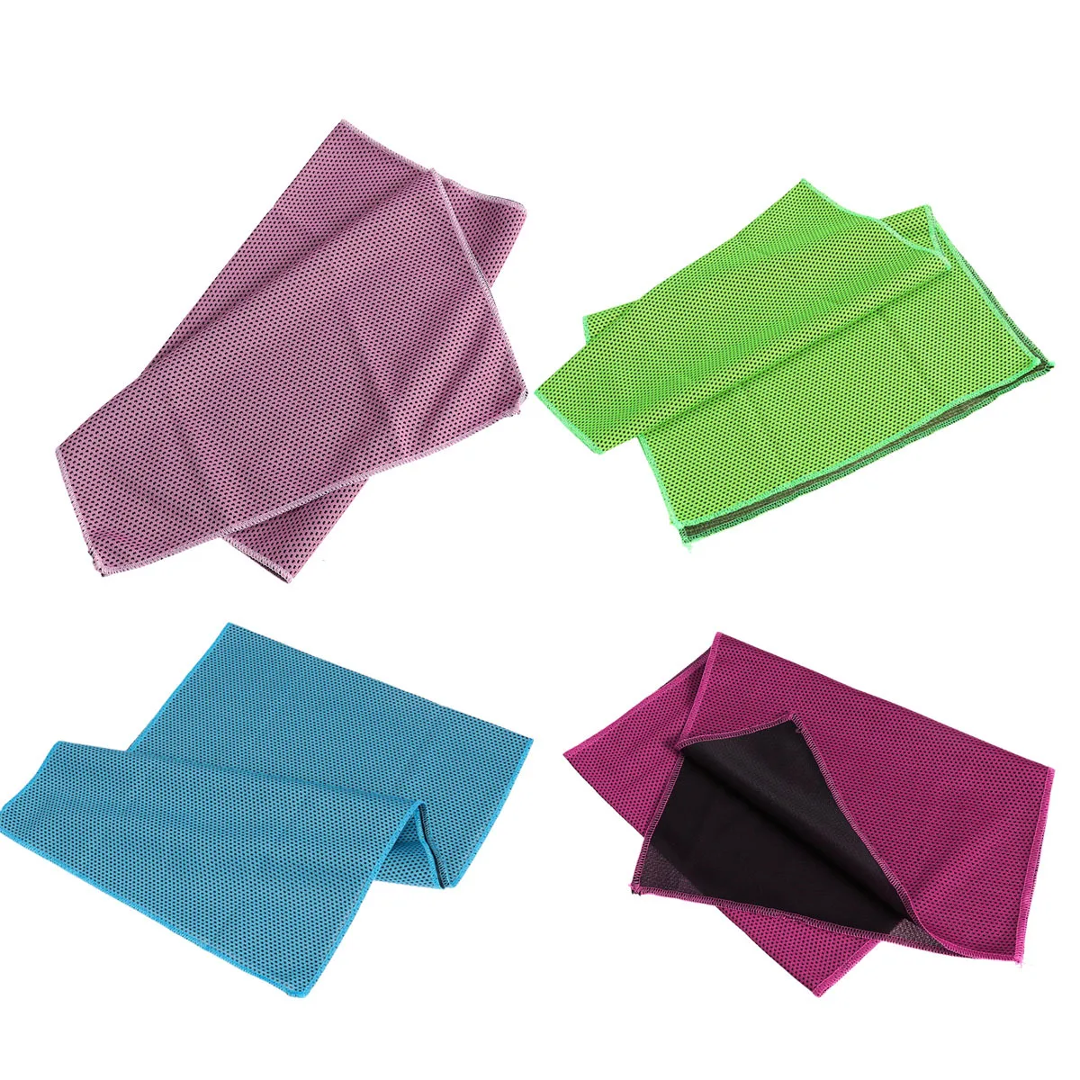4Pcs Microfiber Cooling Towel Instant Cold Quick Dry Sweat Absorbent Sports Bath Towel Facecloth for Hiking Running Camping Yoga
4Pcs Microfiber Cooling Towel Instant Cold Quick Dry Sweat Absorbent Sports Bath Towel Facecloth for Hiking Running Camping Yoga