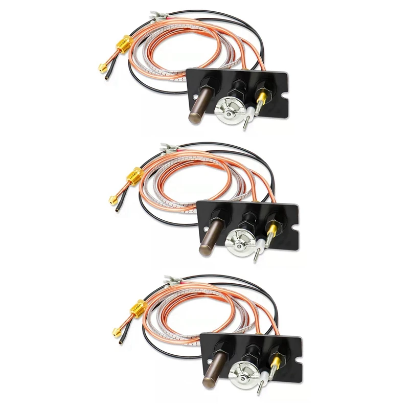 3X Propane & Natural Gas Fireplace Pilot Assembly Include Pilot Tube, Thermocouple And Ignitor Wire Used For Fireplaces
3X Propane & Natural Gas Fireplace Pilot Assembly Include Pilot Tube, Thermocouple And Ignitor Wire Used For Fireplaces