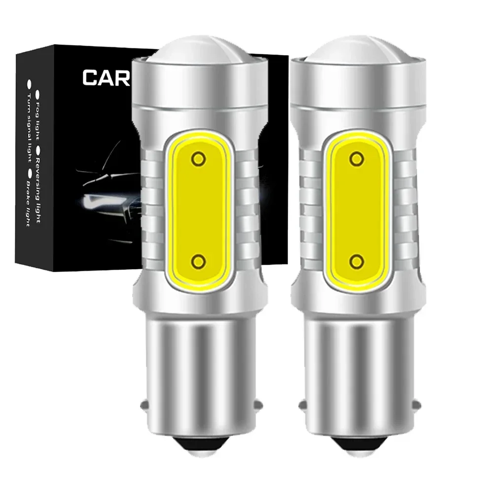 2X Signal Lamp 1156 LED BA15S P21W BAU15S PY21W Turn Signal Light COB T20 T25 7443 3157 1157 BAY15D P21/5W LED Brake Stop Lamps
2X Signal Lamp 1156 LED BA15S P21W BAU15S PY21W Turn Signal Light COB T20 T25 7443 3157 1157 BAY15D P21/5W LED Brake Stop Lamps