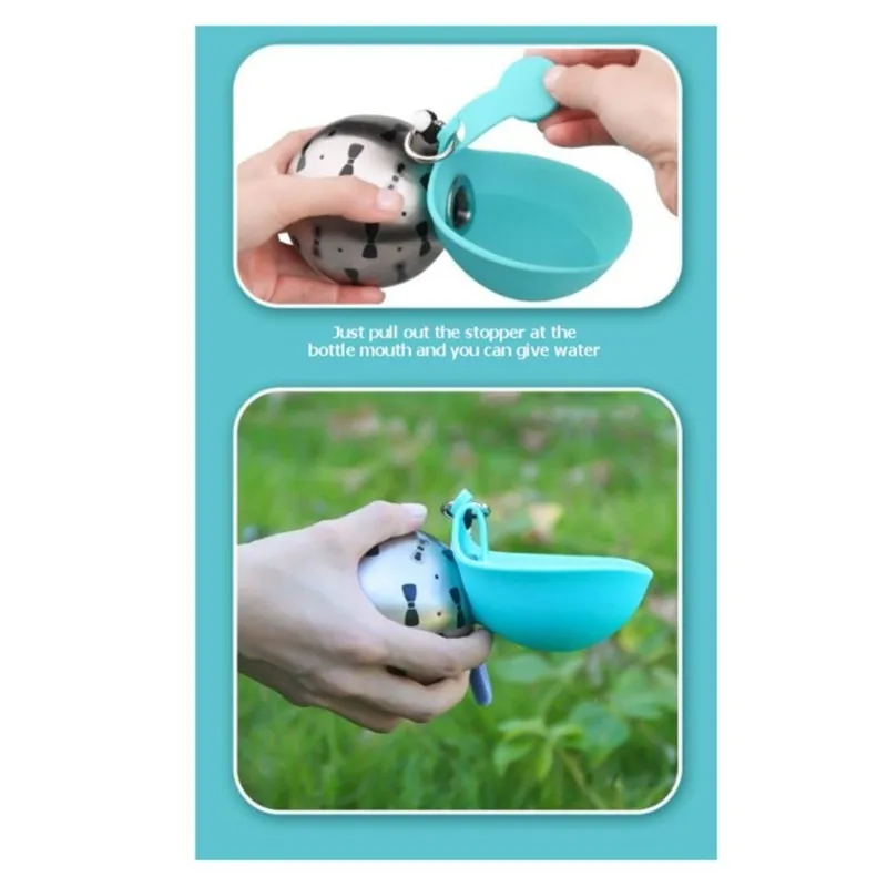 SHGO-For Dogs, For Small Dog Portable Dog Water Bottle 2PCS Foldable Pet Water Bottle With Pattern For Walking, Hiking& Travel
SHGO-For Dogs, For Small Dog Portable Dog Water Bottle 2PCS Foldable Pet Water Bottle With Pattern For Walking, Hiking& Travel