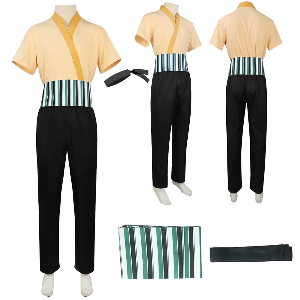 2026 Live Action TV Pirate Zoro Cosplay Fantasia Clothing Men Adult Male Disguise Roleplay Tops Pants Set Halloween Party Suits
2026 Live Action TV Pirate Zoro Cosplay Fantasia Clothing Men Adult Male Disguise Roleplay Tops Pants Set Halloween Party Suits