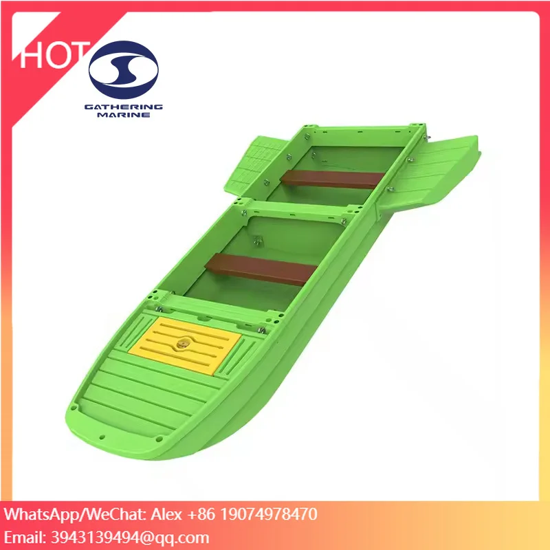 New Design PE Plastic Folding Boat 2.1m 3.3m Car Borne Fishing Boat
New Design PE Plastic Folding Boat 2.1m 3.3m Car Borne Fishing Boat