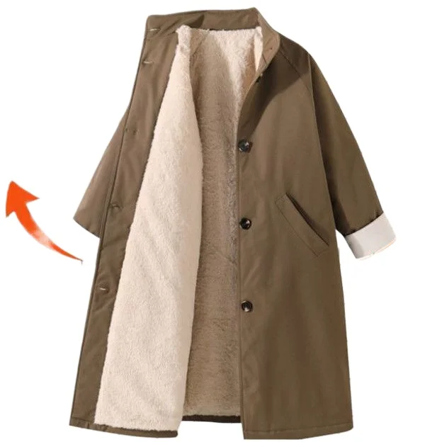 Winter New Women's Windbreaker Cotton Coat Loose Stand Collar Casual Parkas
Winter New Women's Windbreaker Cotton Coat Loose Stand Collar Casual Parkas