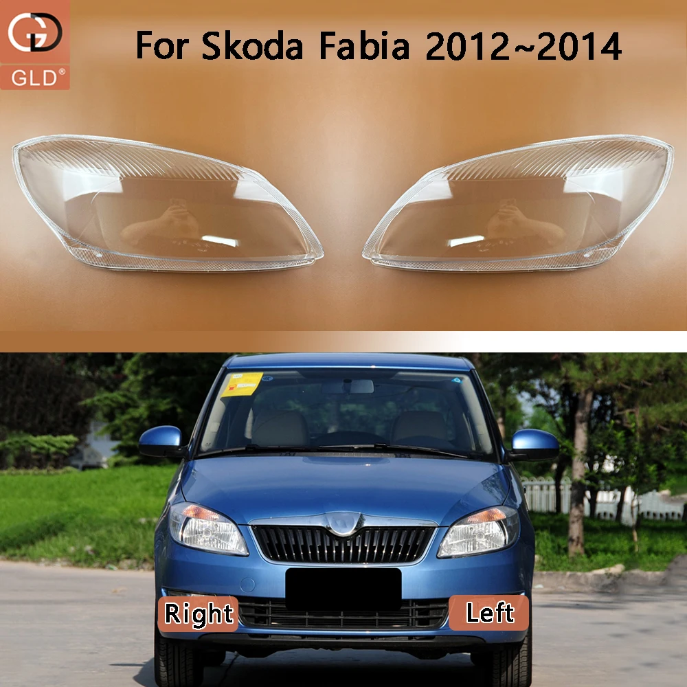 Front Headlight Cover Transparent Mask Headlamp Lamp Shell Plexiglass Replace Original Lampshade For Skoda Fabia 2012 2013 2014
Front Headlight Cover Transparent Mask Headlamp Lamp Shell Plexiglass Replace Original Lampshade For Skoda Fabia 2012 2013 2014