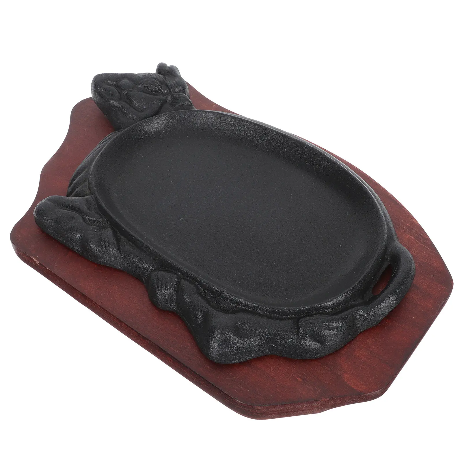 Набор из 1 чугунной сковороды для стейков с гладким краем, антипригарная жаровня для рыбы и стейков, сковорода для барбекю, кухонный аксессуар для приготовления пищи
Набор из 1 чугунной сковороды для стейков с гладким краем, антипригарная жаровня для рыбы и стейков, сковорода для барбекю, кухонный аксессуар для приготовления пищи