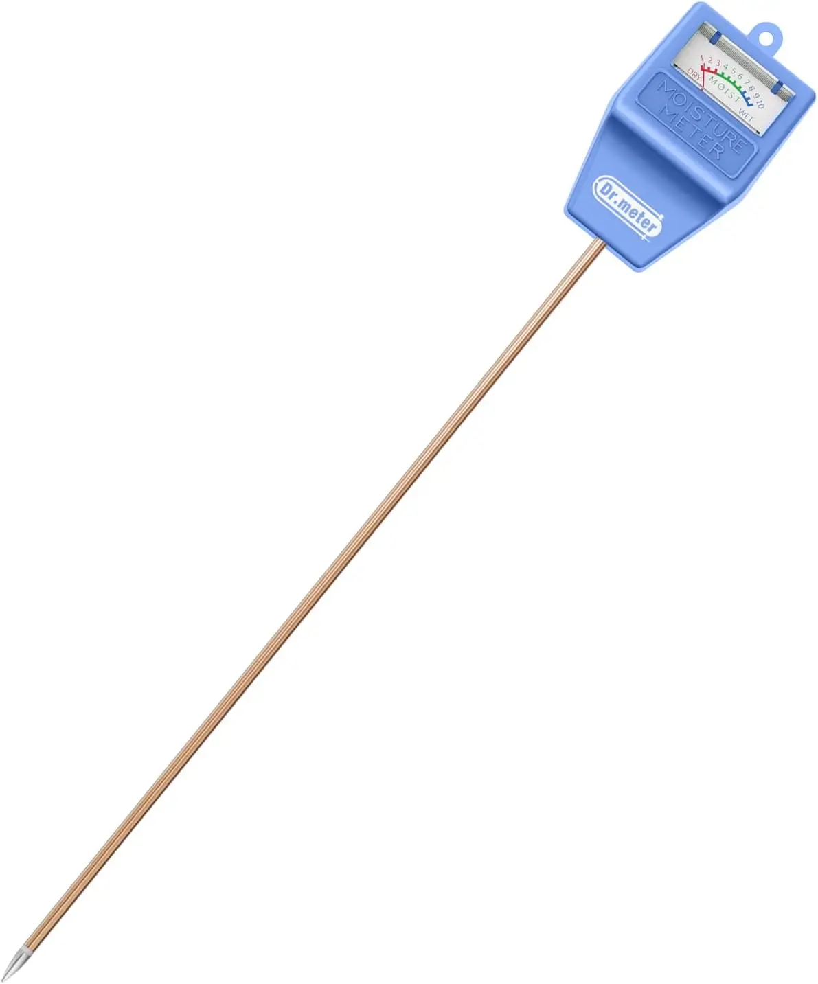 Soil Moisture Meter for Plants, Long Probe Hygrometer, No Battery Needed, Blue
Soil Moisture Meter for Plants, Long Probe Hygrometer, No Battery Needed, Blue