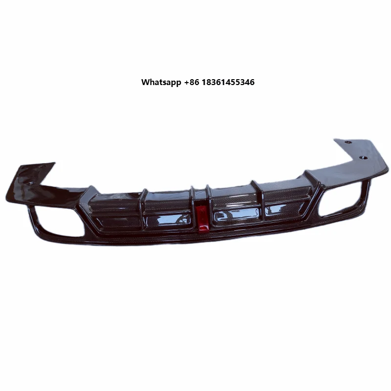 For Coupe Body Kit SM Style Carbon Fiber Rear Diffuser Rear Bumper Spoiler
For Coupe Body Kit SM Style Carbon Fiber Rear Diffuser Rear Bumper Spoiler