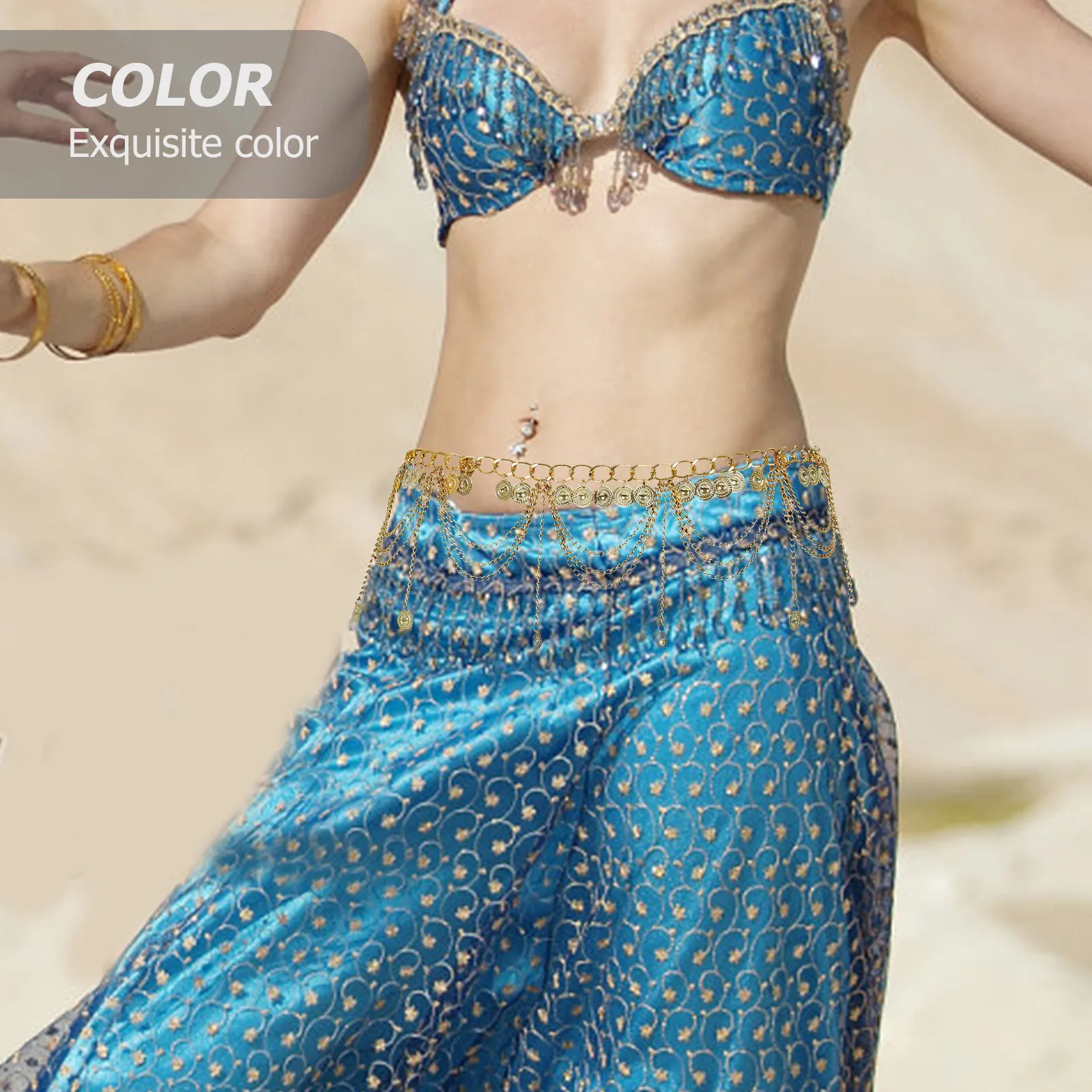 Belly Waist Chain Tassel Zinc Alloy Body Chain Summer Beach Party Festival Jewelry for Women Women Waist Belt Body Chains
Belly Waist Chain Tassel Zinc Alloy Body Chain Summer Beach Party Festival Jewelry for Women Women Waist Belt Body Chains