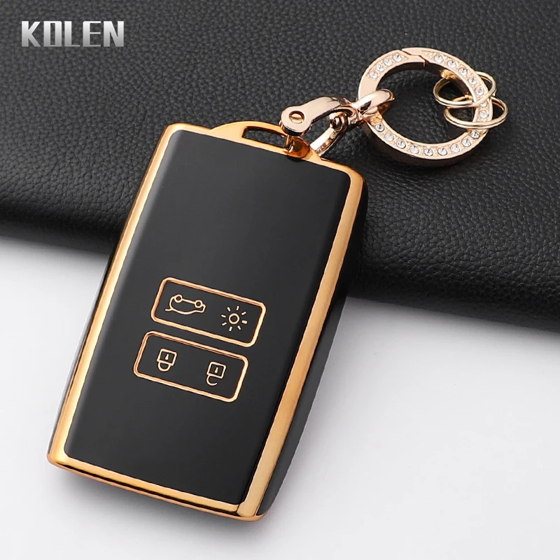 Luxury Car Remote Key Case Cover For Renault Koleos Kadjar Captur Megane Talisman Espace Clio Zoe Scenic 4 Arkana Dacia Sandero
Luxury Car Remote Key Case Cover For Renault Koleos Kadjar Captur Megane Talisman Espace Clio Zoe Scenic 4 Arkana Dacia Sandero