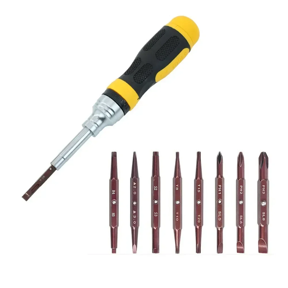 Magnetic Ratchet Screwdriver Set Cross Slotted Square Hex Screwdrive Bit Ratchet Screwdrive Handle For Car Furniture Repair Tool
Magnetic Ratchet Screwdriver Set Cross Slotted Square Hex Screwdrive Bit Ratchet Screwdrive Handle For Car Furniture Repair Tool