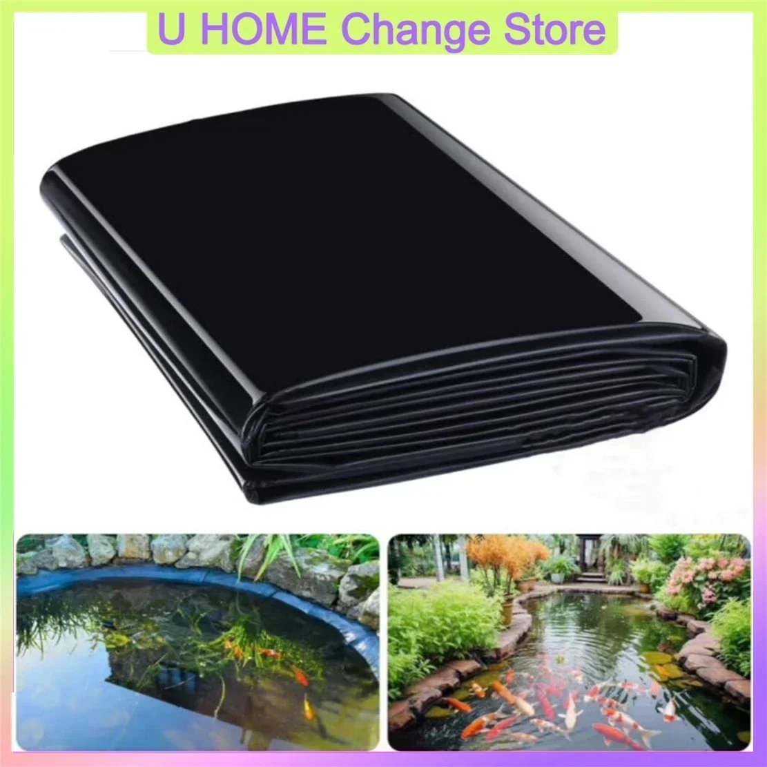 Waterproof Black Pond Liner 0 3mm HDPE for Easy Installation in Gardens and Outdoor Projects 7x7ft 7x10ft 10x10ft
Waterproof Black Pond Liner 0 3mm HDPE for Easy Installation in Gardens and Outdoor Projects 7x7ft 7x10ft 10x10ft