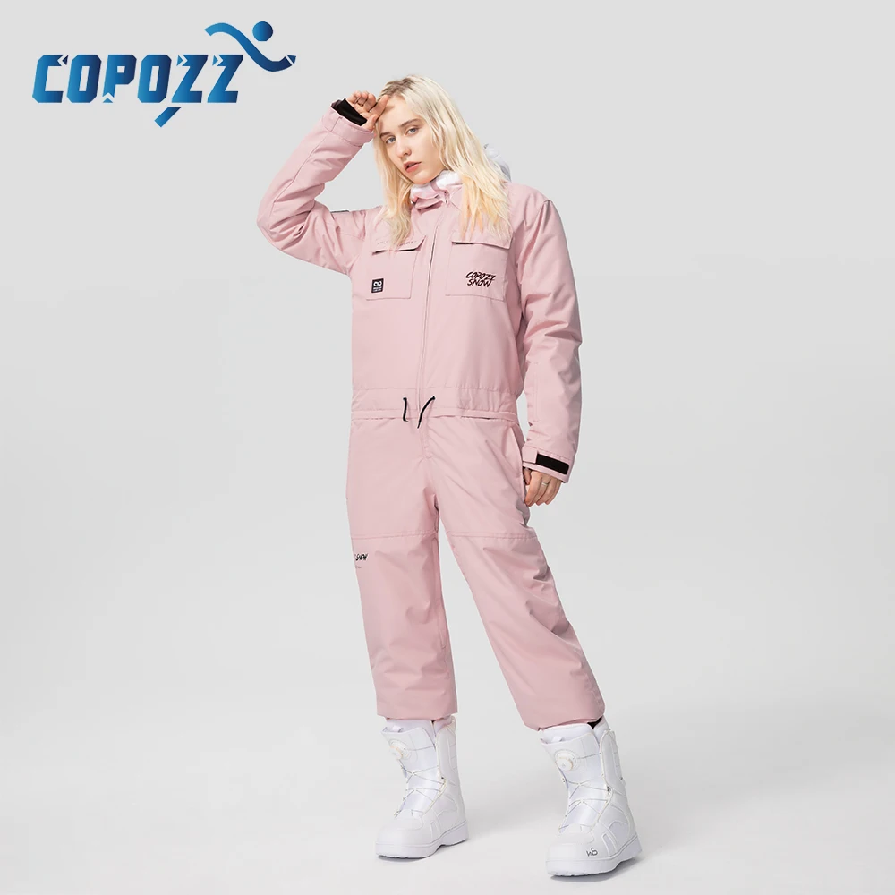 COPOZZ Winter Ski Suit Men Women Windproof Waterproof Warm Ski Overalls Outdoor Sports Snowboard One Piece Ski Jumpsuit
COPOZZ Winter Ski Suit Men Women Windproof Waterproof Warm Ski Overalls Outdoor Sports Snowboard One Piece Ski Jumpsuit