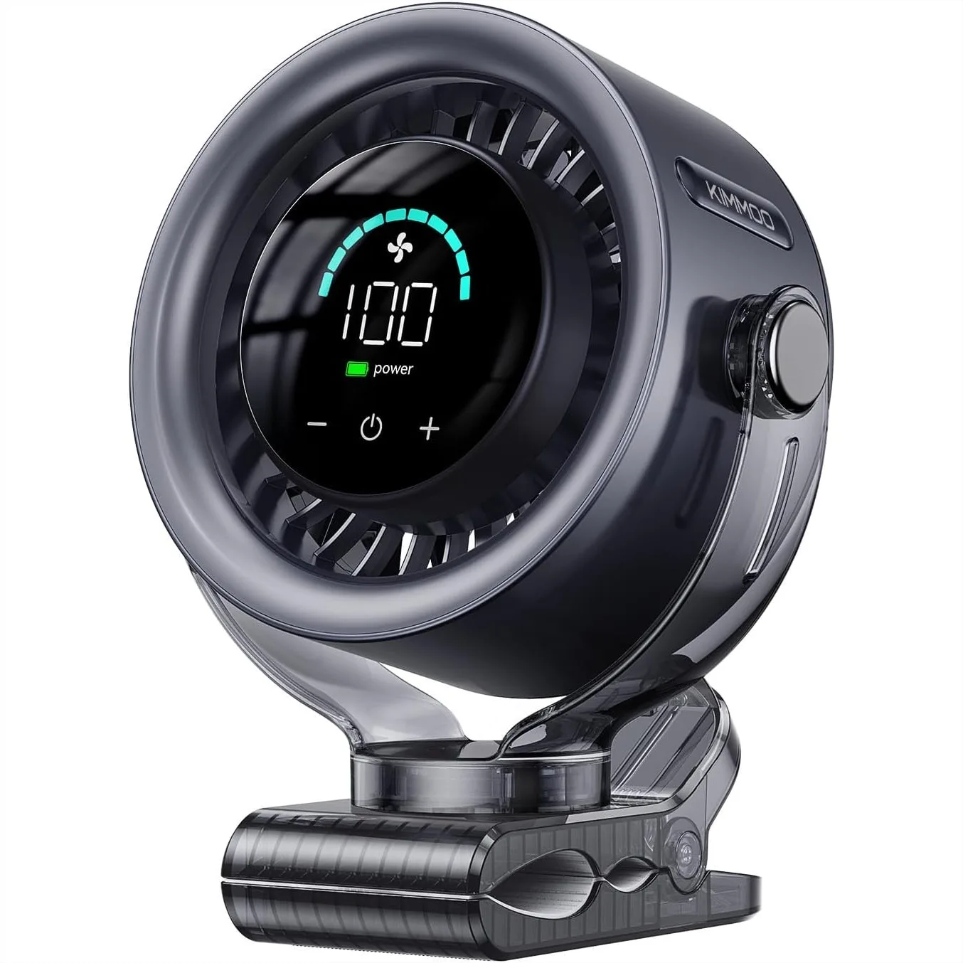 Portable Clip on Fan with 100-Speed Touch Control, 12H Rechargeable Battery, Ultra-Quiet Turbo Motor, LED Display & 360°
Portable Clip on Fan with 100-Speed Touch Control, 12H Rechargeable Battery, Ultra-Quiet Turbo Motor, LED Display & 360°