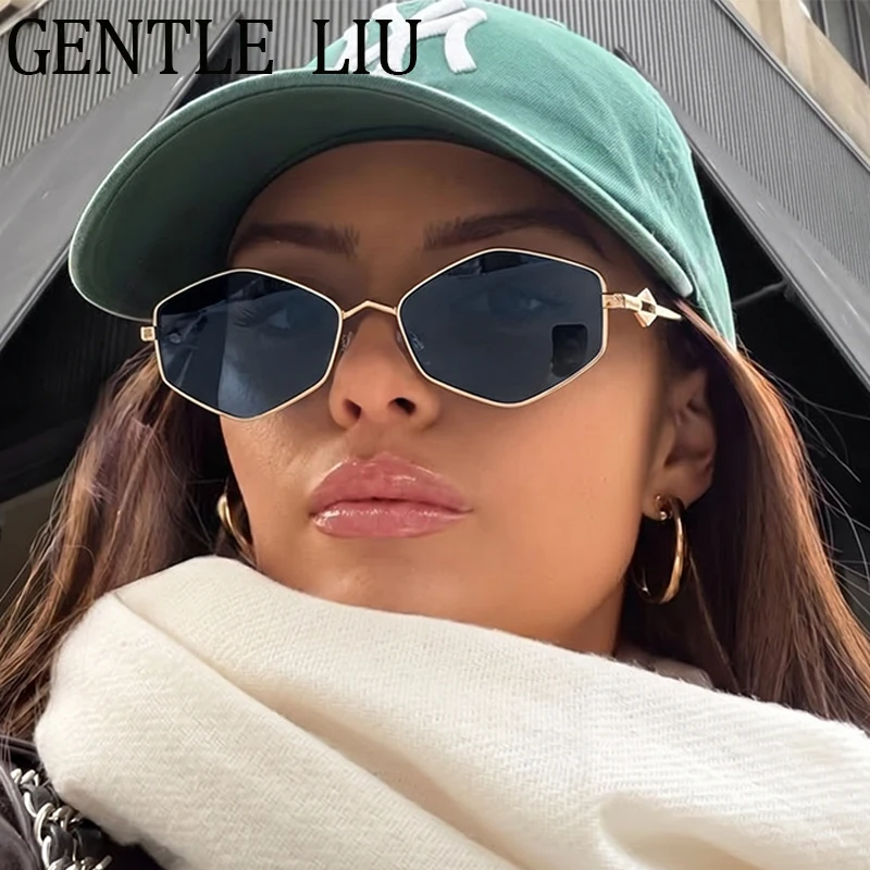 Hexagon Punk Sunglasses Women 2026 Luxury Brand Vintage Metal Frame Polygon Sun Glasses For Ladies Classic Outdoor Shades
Hexagon Punk Sunglasses Women 2026 Luxury Brand Vintage Metal Frame Polygon Sun Glasses For Ladies Classic Outdoor Shades