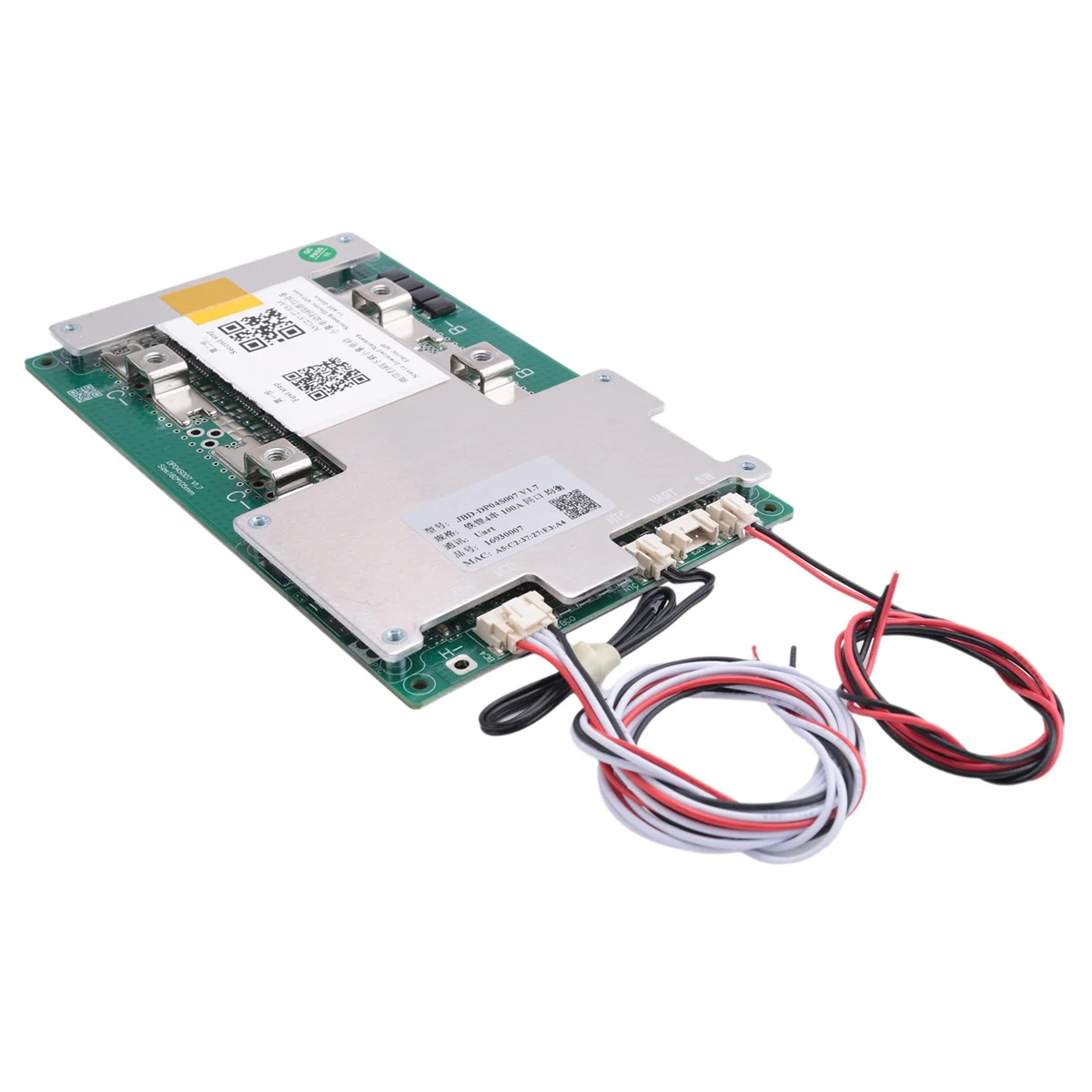 AD41-BMS Smart 4S Li-Ion 12V 100A Car Starting Power Li-Ion Lithium Battery Protection Board Built-in BT
AD41-BMS Smart 4S Li-Ion 12V 100A Car Starting Power Li-Ion Lithium Battery Protection Board Built-in BT