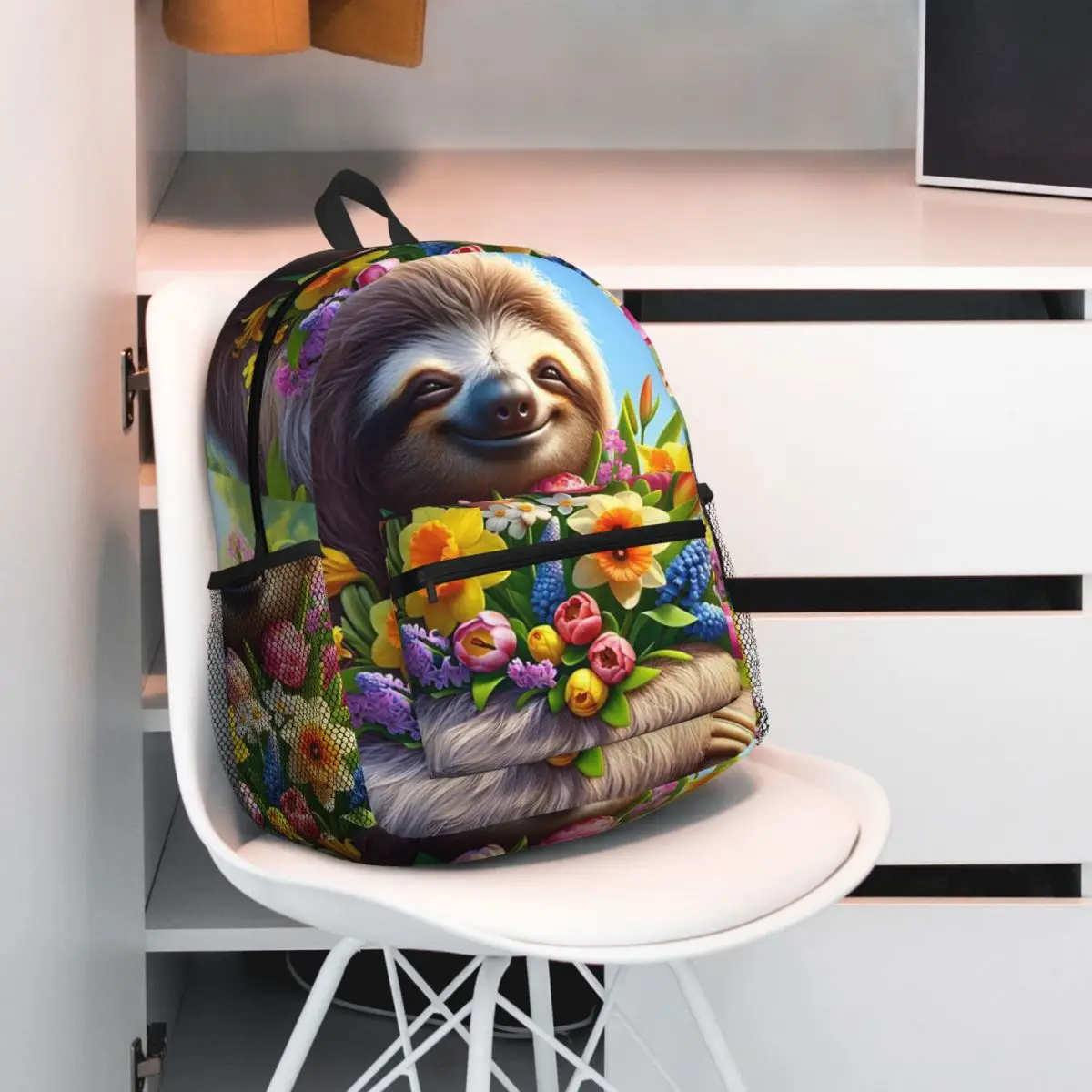 Whimsical Sloth On Tropical Leaf Backpack Student BookBag Children School Bag Laptop Shoulder Bags for Boys Girls
Whimsical Sloth On Tropical Leaf Backpack Student BookBag Children School Bag Laptop Shoulder Bags for Boys Girls