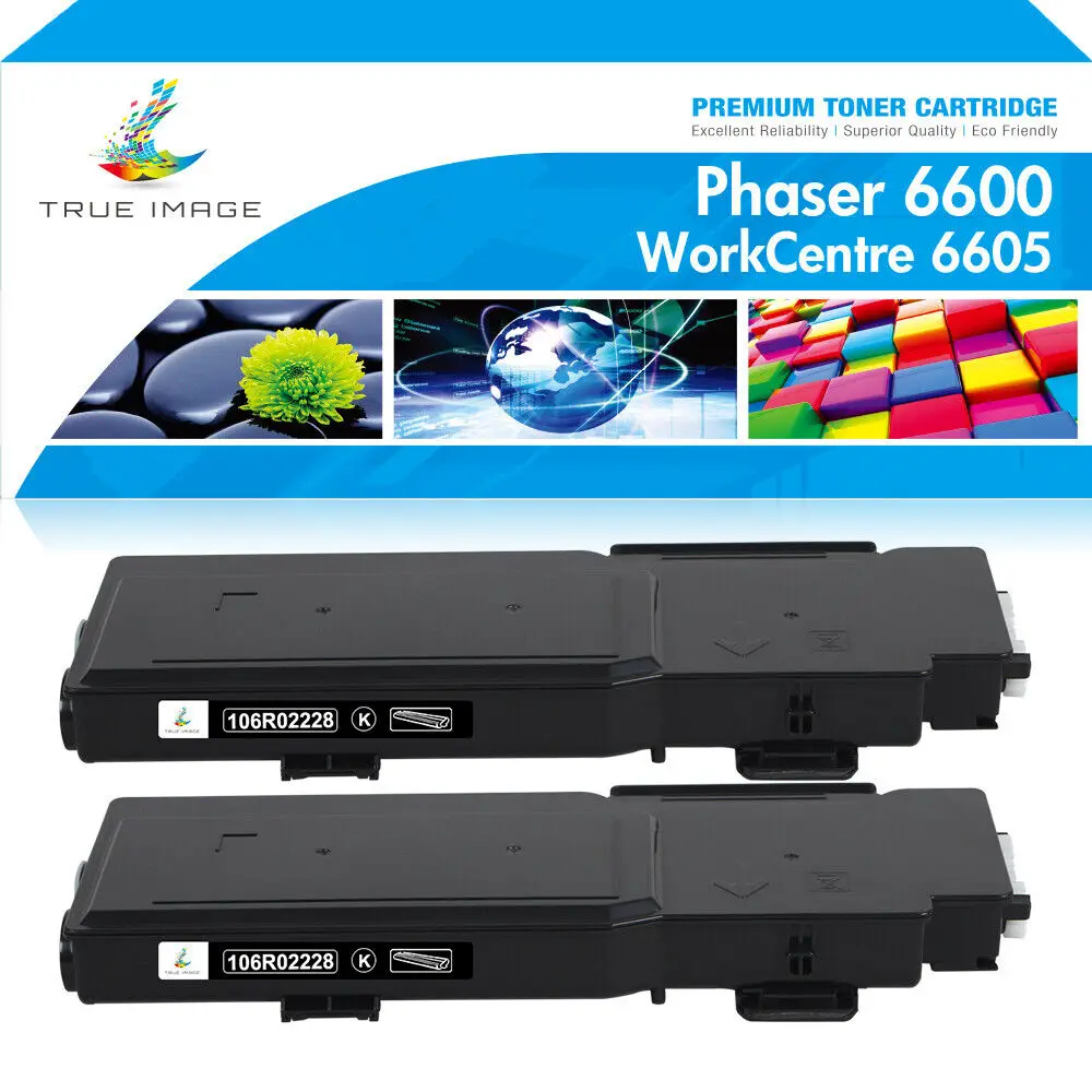 2 упаковки 106R02228 черный HY тонер-картридж для Xerox Phaser 6600 WorkCentre 6605
2 упаковки 106R02228 черный HY тонер-картридж для Xerox Phaser 6600 WorkCentre 6605