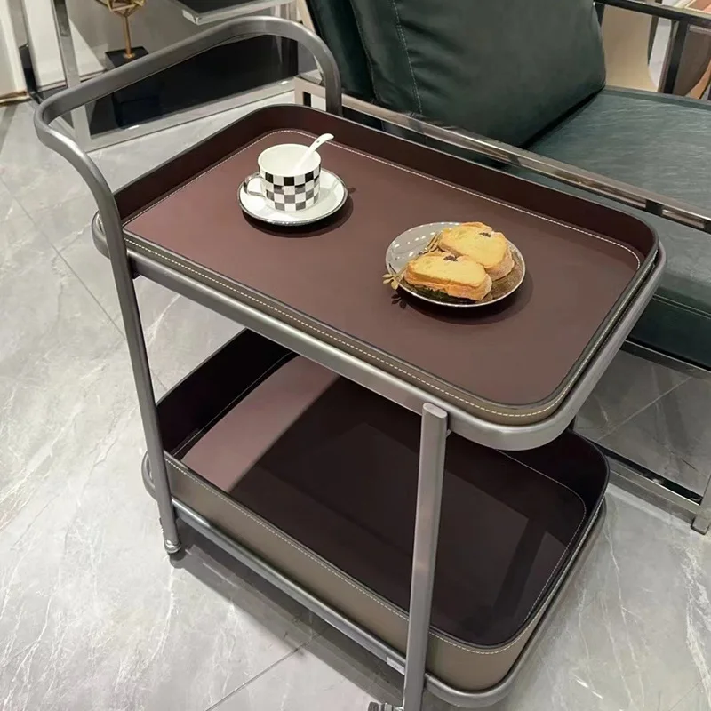 Living room sofa moving side few trolleys light luxury high sense modern simple with wheels
Living room sofa moving side few trolleys light luxury high sense modern simple with wheels