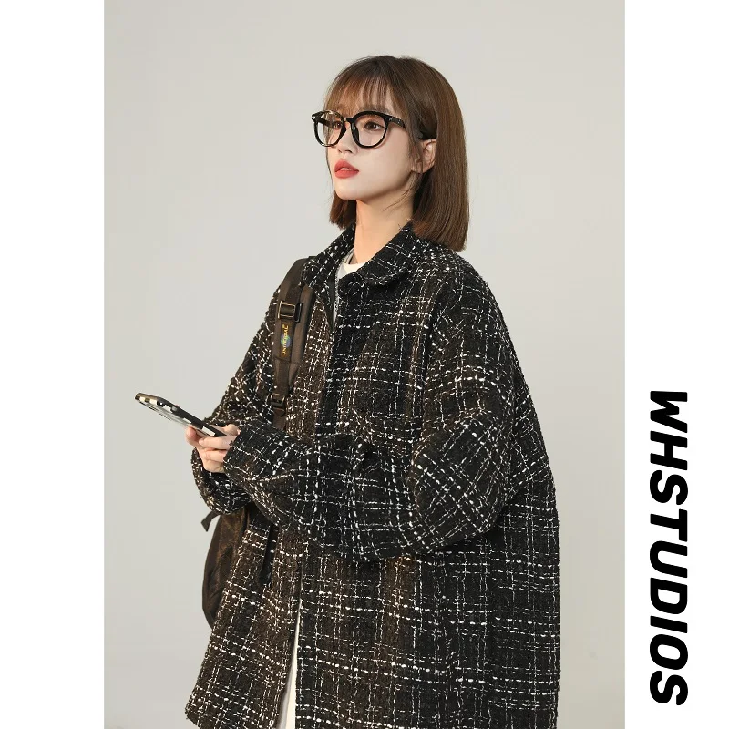 American Baroque Vintage Men's Jaet Spring Autumn Trendy Oversize Plaid Coat Square Collar Double Button Loose Fit Outerwear
American Baroque Vintage Men's Jaet Spring Autumn Trendy Oversize Plaid Coat Square Collar Double Button Loose Fit Outerwear