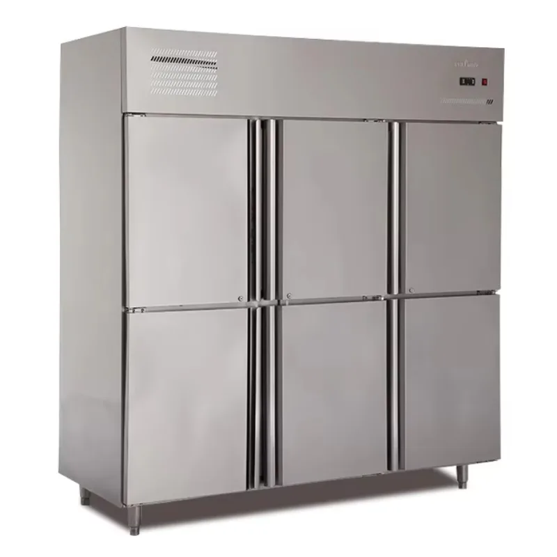 Restaurant Large 6 Doors Stainless Steel Commercial Refrigerators and Freezers Upright Refrigeration Units
Restaurant Large 6 Doors Stainless Steel Commercial Refrigerators and Freezers Upright Refrigeration Units