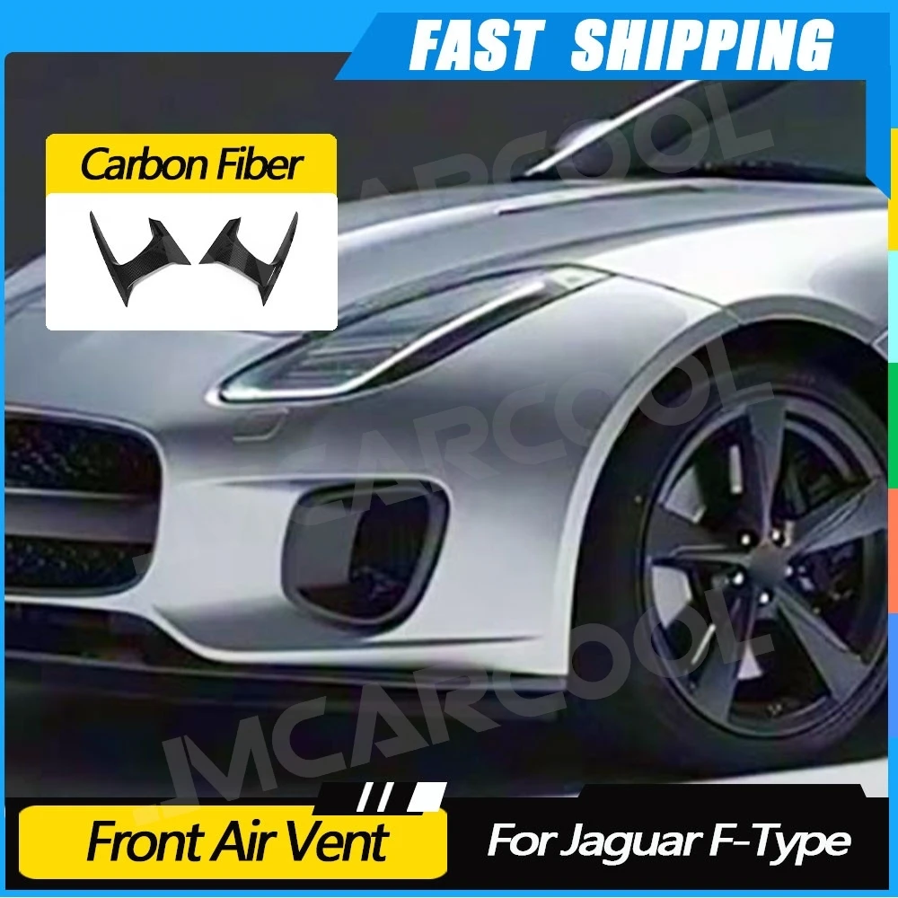 Накладки на передний бампер JMCARCOOL из карбона, воздуховоды, дефлекторы, обвесы для Jaguar F-Type 2017-2019
Накладки на передний бампер JMCARCOOL из карбона, воздуховоды, дефлекторы, обвесы для Jaguar F-Type 2017-2019