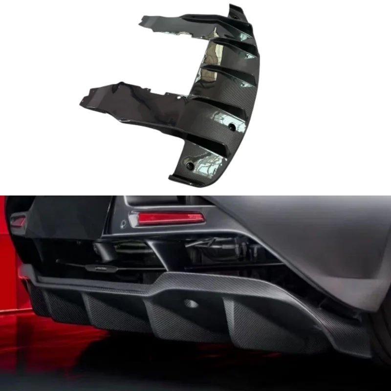 Upgraded RYFT Style Carbon Fiber Rear Diffuser Body Kit for McLaren 720S, Lightweight Small Surround Rear Bumper Lip Kit
Upgraded RYFT Style Carbon Fiber Rear Diffuser Body Kit for McLaren 720S, Lightweight Small Surround Rear Bumper Lip Kit