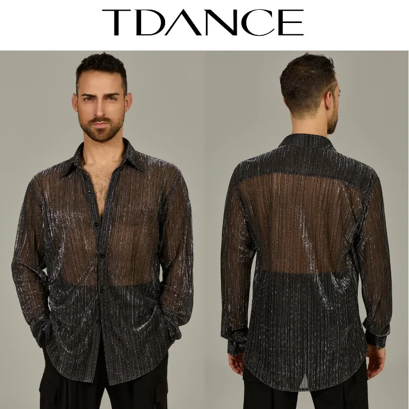 customized TDANCE Men's Latin Practice Shirt Top Performance Training Advanced Sensation Class Uniform Lightweight BS-49
customized TDANCE Men's Latin Practice Shirt Top Performance Training Advanced Sensation Class Uniform Lightweight BS-49