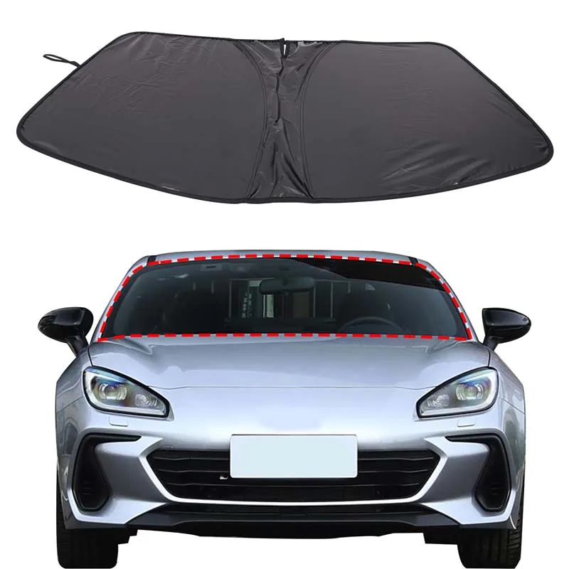For Subaru BRZ/Toyota 86 Front Glass Sunshade Car Front Glass Sunshade Insulated Curtain Black 2012-2025 (Memory Wire Model)
For Subaru BRZ/Toyota 86 Front Glass Sunshade Car Front Glass Sunshade Insulated Curtain Black 2012-2025 (Memory Wire Model)