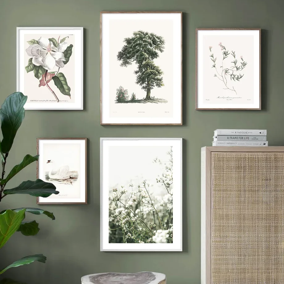 Vintage Flowers Grass Tree Swan Wall Art Mural Canvas Painting Posters And Prints Wall Pictures For Living Room Bedroom Decor
Vintage Flowers Grass Tree Swan Wall Art Mural Canvas Painting Posters And Prints Wall Pictures For Living Room Bedroom Decor