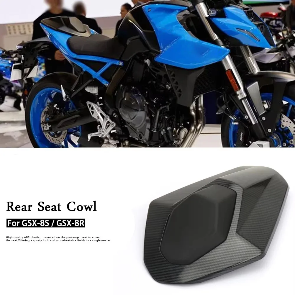 New Motorcycle Black Carbon Fiber Pillion Rear Seat Cover Cowl Fairing For Suzuki GSX-8S GSX8S GSX-8R GSX8R GSX 8S 8R 2023 2024
New Motorcycle Black Carbon Fiber Pillion Rear Seat Cover Cowl Fairing For Suzuki GSX-8S GSX8S GSX-8R GSX8R GSX 8S 8R 2023 2024