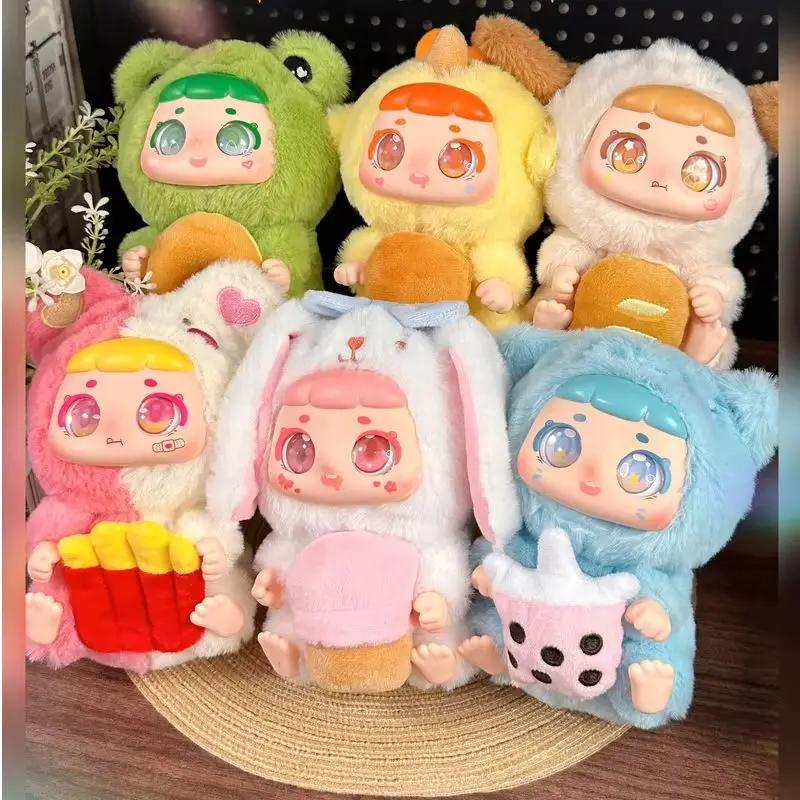 New Greedy Baby Animal Food Party Plush Blind Box Original Doll Handmade Ornament Cute Cartoon Toy Surprise Gift Mysterious Box
New Greedy Baby Animal Food Party Plush Blind Box Original Doll Handmade Ornament Cute Cartoon Toy Surprise Gift Mysterious Box