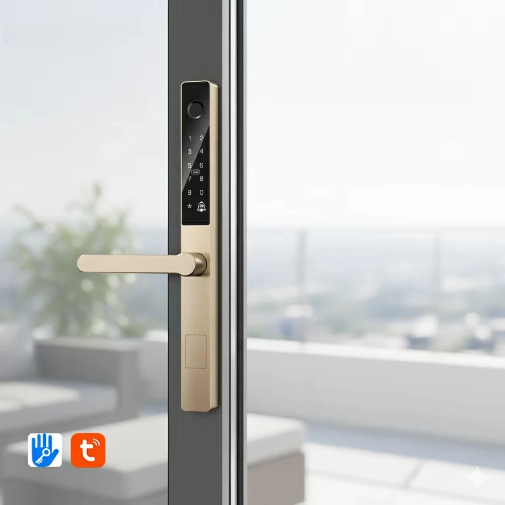 Slim Aluminum Waterproof Intelligent Electronic Fingerprint Password Slim Sliding Steel Door Smart Door Lock
Slim Aluminum Waterproof Intelligent Electronic Fingerprint Password Slim Sliding Steel Door Smart Door Lock